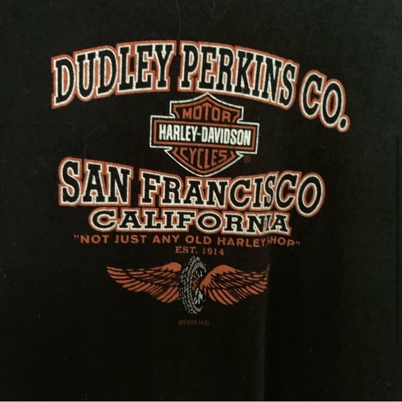 VINTAGE 90s HARLEY DAVIDSON SHIRT - Picture 4 of 5